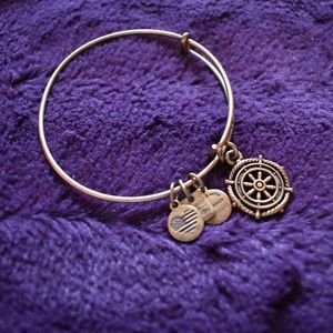 Alex and Ani Ship Wheel Adventure/Journey Bracelet